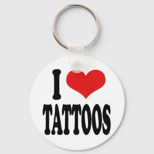 Llavero Me encantan los tatuajes