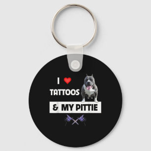 Llavero Me Encantan Los Tatuajes Y Mi Padre De Pittie Perr