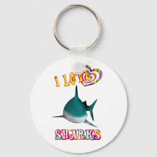 LLAVERO ME ENCANTAN LOS TIBURONES