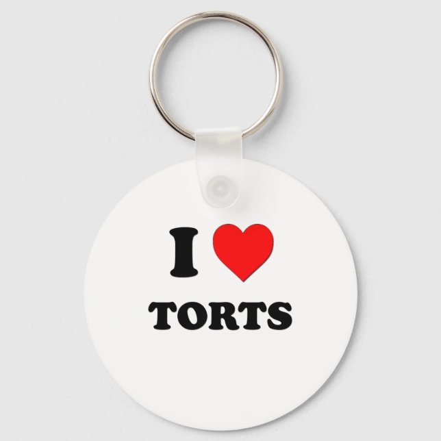 Llavero Me encantan los Torts (Anverso)