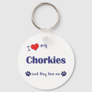 Llavero Me Encantan Mis Chorkies (Varios Perros)