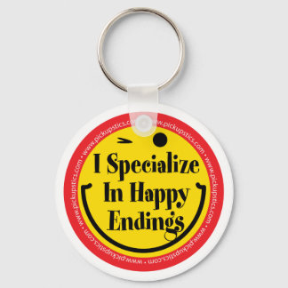 Llavero Me especializo en Happy Endings