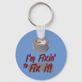 Llavero ¡Me estoy arreglando para arreglarlo! Handyman Duc