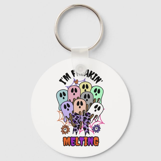 Llavero Me estoy volviendo loco derritiendo helados de Hal (Anverso)