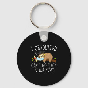Llavero Me gradué puedo volver a la cama divertida graduac