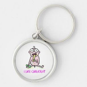 Llavero Me Gusta Chalk A Lot Keychain