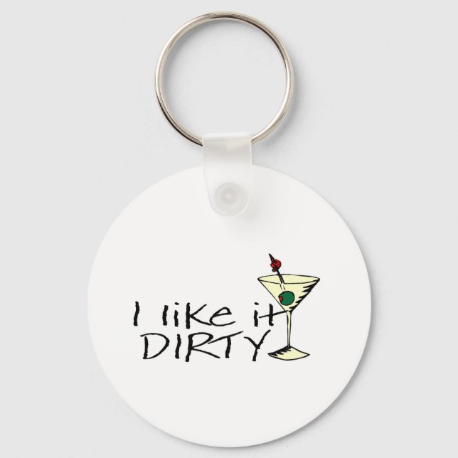 Llavero Me Gusta Dirty Martini (Anverso)