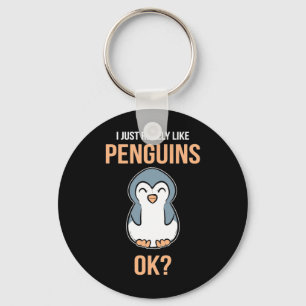 Llavero Me Gusta El Pingüino