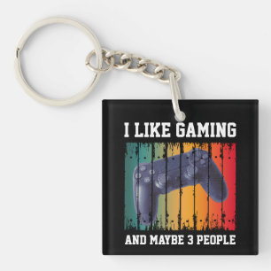 LLAVERO ME GUSTA JUGAR Y QUIZÁS 3 PERSONAS