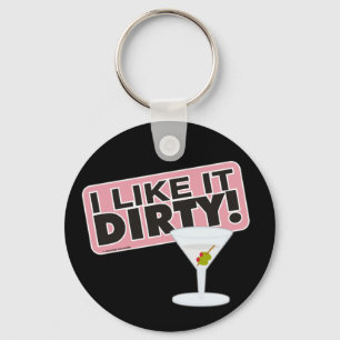 Llavero Me gusta la cadena de teclas sucias