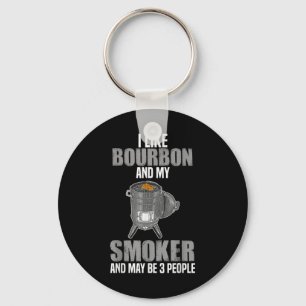 Llavero Me Gusta La Parrillada Bbq De Fumadores Bourbon Fu