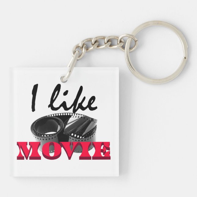 Llavero Me gusta la película (Atrás)