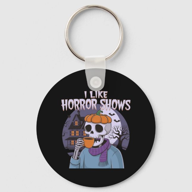 Llavero Me Gusta Los Espectáculos De Horror El Espantoso D (Anverso)