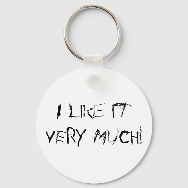 Llavero ¡Me gusta MUCHO! (Anverso)