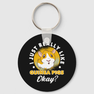 Llavero Me Gusta Realmente Que Los Cerdos De Guinea Caven