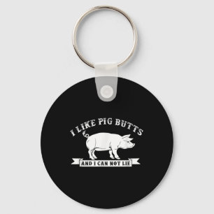 Llavero Me Gustan Las Bocas De Cerdo Y No Puedo Mentir Bbq