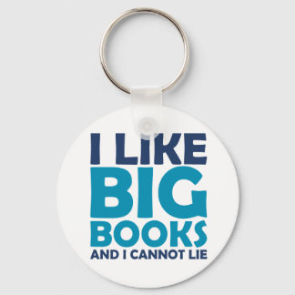 Llavero Me gustan los libros grandes y no puedo mentir