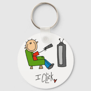 Llavero Me Hago Click Regalos y Camisetas de Adicto a la T