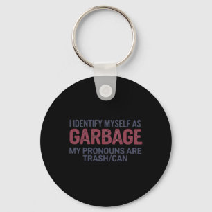 Llavero Me Identifico Como Garge Divertido Garge Para Trum
