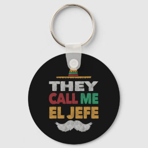 Llavero Me Llaman El Jefe Fiesta Gorra Fiesta Mexicano