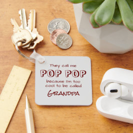 Llavero Me llaman Pop Pop Keychain