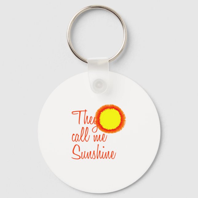 Llavero Me llaman Sunshine (Anverso)