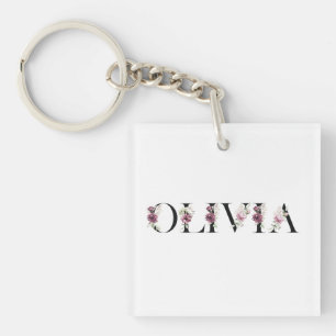 Llavero Me llamo Olivia. Me llamo Olivia.