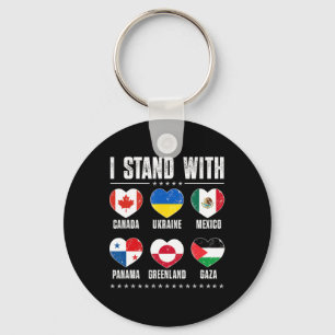 Llavero Me mantengo con Canadá Groenlandia México Panamá G