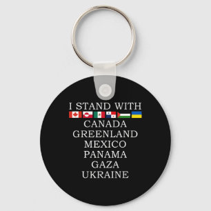 Llavero Me mantengo con Canadá Groenlandia México Panamá G