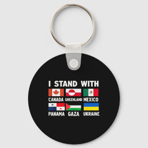 Llavero Me mantengo con Canadá Groenlandia México Panamá G