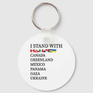 Llavero Me mantengo con Canadá Groenlandia México Panamá G