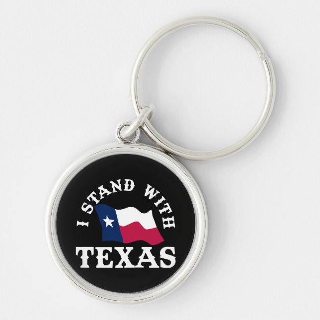 Llavero Me mantengo con Texas (Frente)