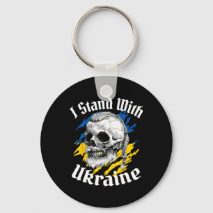 Llavero Me mantengo con Ucrania Bandera ucraniana Ucrania 