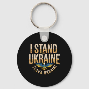 Llavero Me mantengo con Ucrania Slava Ukraini Gloria a Ucr