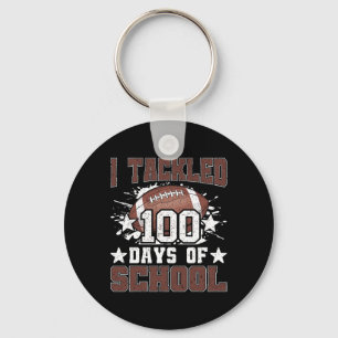 Llavero Me ocupé de 100 días de clases 100 niños de fútbol