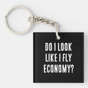 Llavero ¿Me Parece Que Vuelo A La Economía Graciosa Cita D