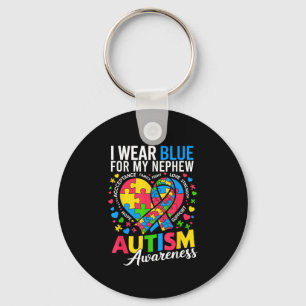 Llavero Me Pongo Azul Por La Conciencia Del Autismo De Mi