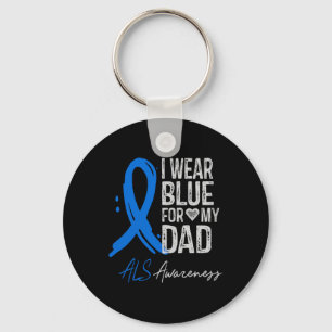 Llavero Me Pongo Azul Por Mi Papá Als Conciencia Confort