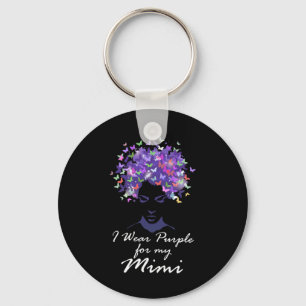 Llavero Me pongo morado por mi Mimi Apoyo a la madre Heime