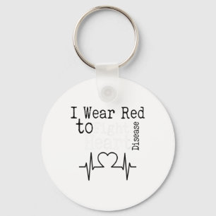 Llavero Me Pongo Rojo Para Combatir El Mes De Concienciaci
