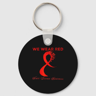 Llavero Me pongo rojo para luchar contra la conciencia de 