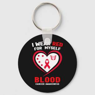 Llavero Me Pongo Rojo Por Mi Conciencia Sobre El Cáncer De