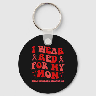 Llavero Me Pongo Rojo Por Mi Mamá Groovy Heartsis Disease