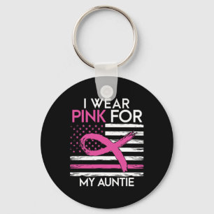 Llavero Me pongo rosa por la conciencia del cáncer de mama