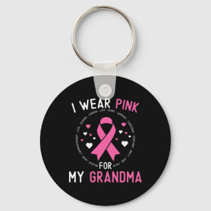 Llavero Me pongo rosa por la conciencia del cáncer de mama