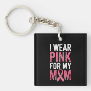Llavero Me pongo rosa por la conciencia del cáncer de mama