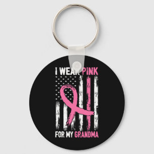 Llavero Me pongo rosa por la conciencia del cáncer de mama