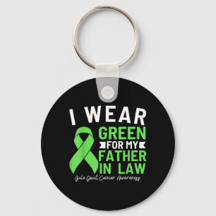 Llavero Me pongo verde por el cáncer de conducto biliar de