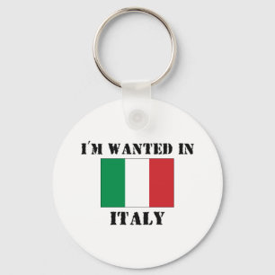 Llavero Me quieren en Italia