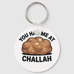 Llavero Me tenías en Challah Judío Jew Hanukkah